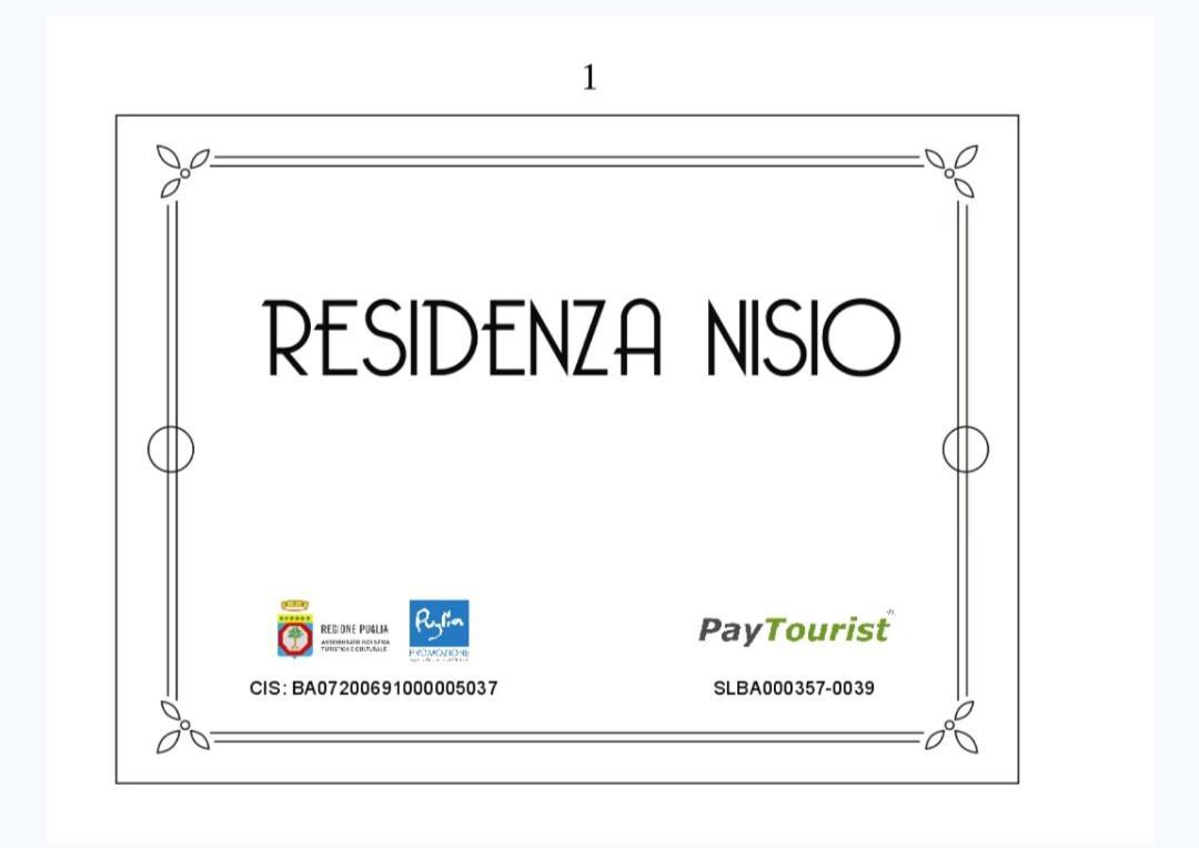 Residenza Nisio Vila Bari Quarto foto